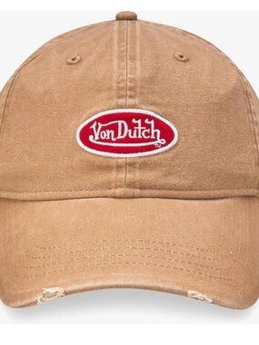 Von Dutch Distressed Dad Hat. Y2K-Inspired.